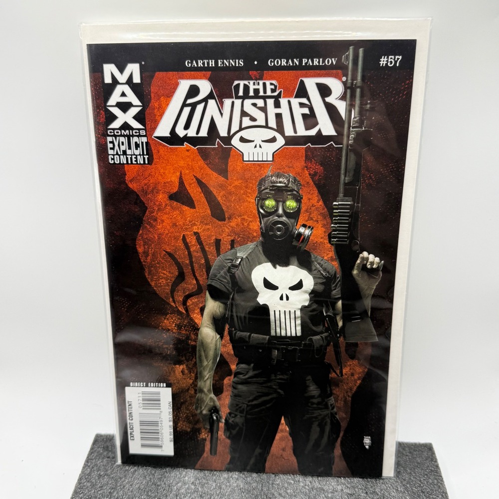 Marvel MAX Comics The Punisher 57 Garth Ennis Goran Parlov 2008 Direct Edition
